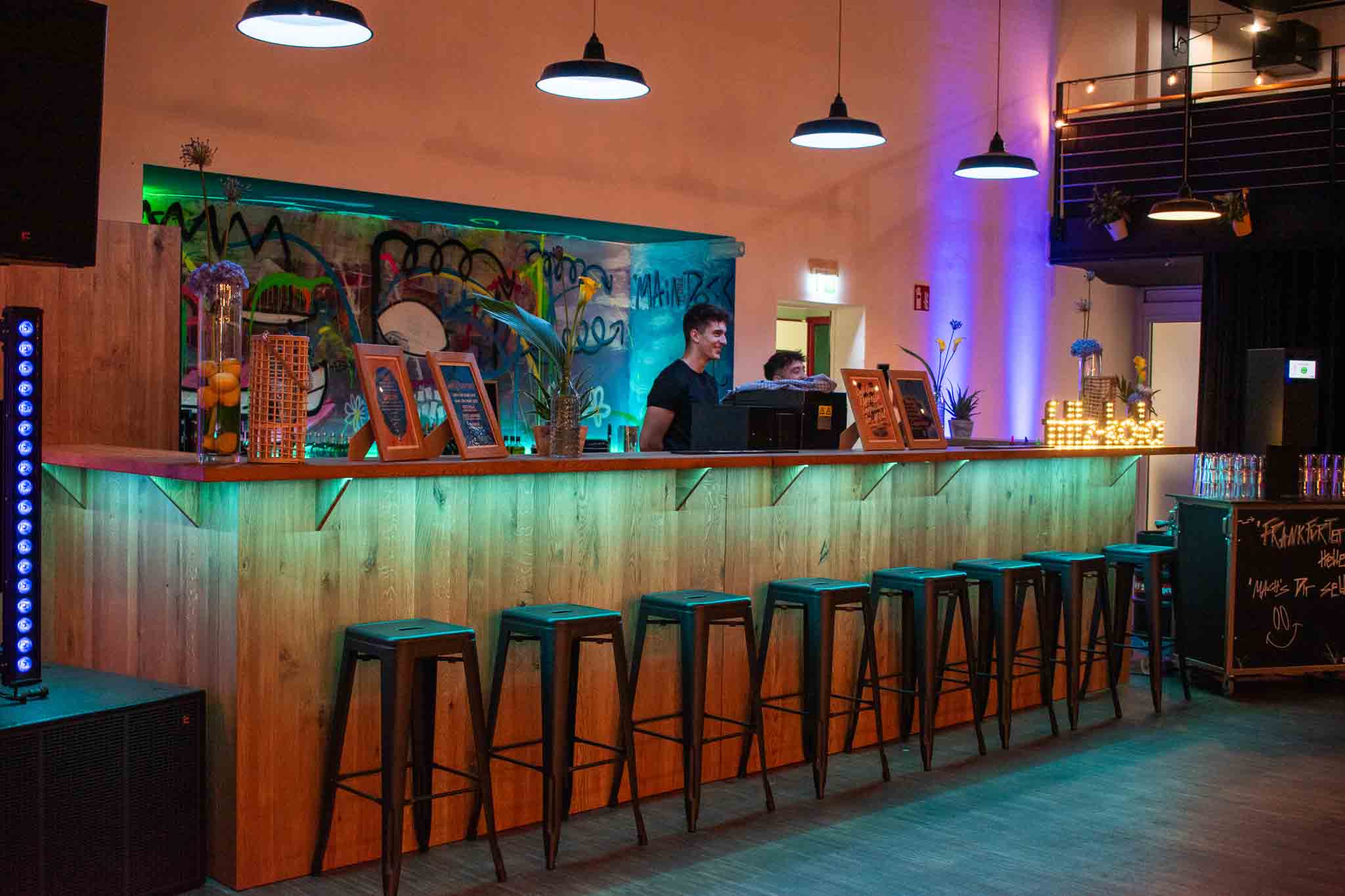Die neue Bar im Frankfurter Maindock
